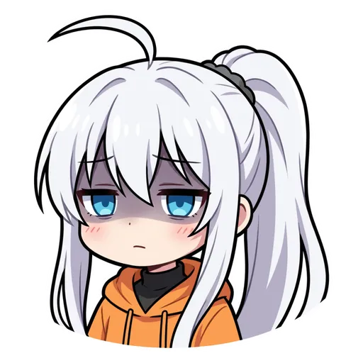 面色发青、生无可恋