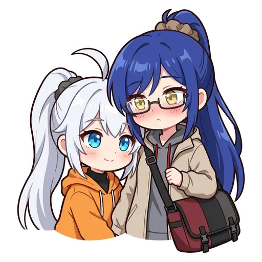 与林子贴贴